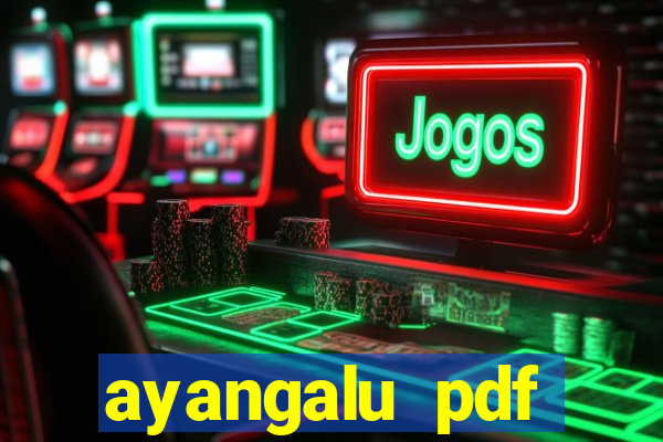 ayangalu pdf ayangalu orisha